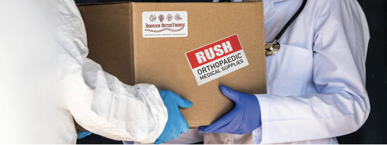 Hoosier OsteoTronix orthopaedic medical supplies delivery