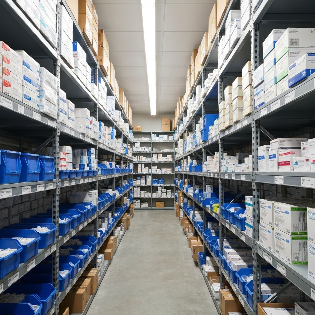 Medical supply storage